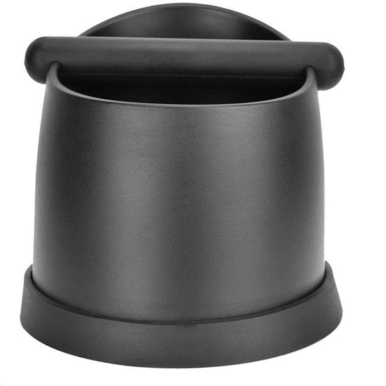 Caffè Knock Out Box - Scatola per Rifiuti Espresso - Grande Dimensione - Contenitore di Caffè Riciclabile - Adatto per Espresso - Nero
