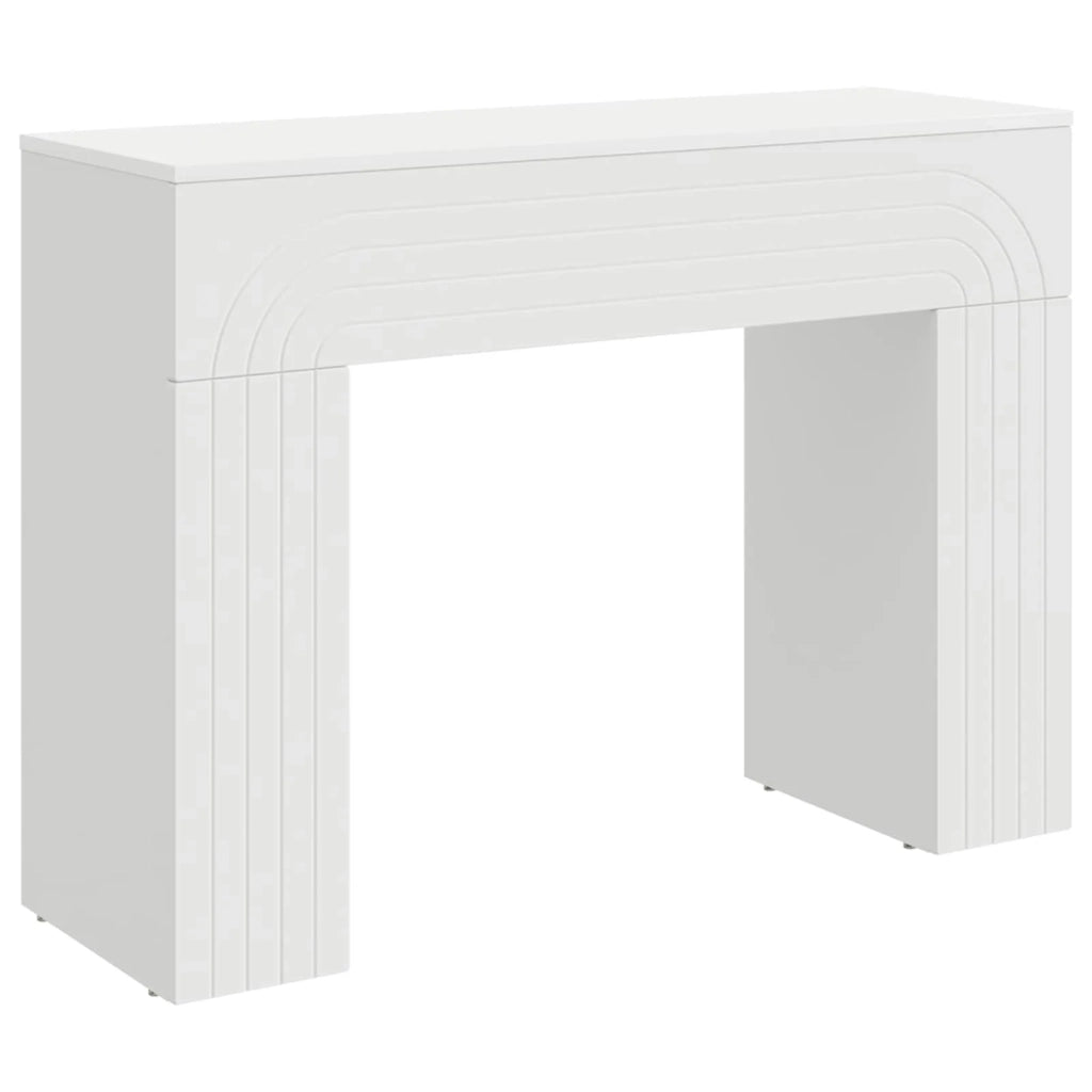 Tavolino da salotto Bianco 102 x 35 x 75 cm 899927