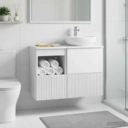 Mobile da Bagno Bianco Lucido 30 x 41 x 50 cm 890496