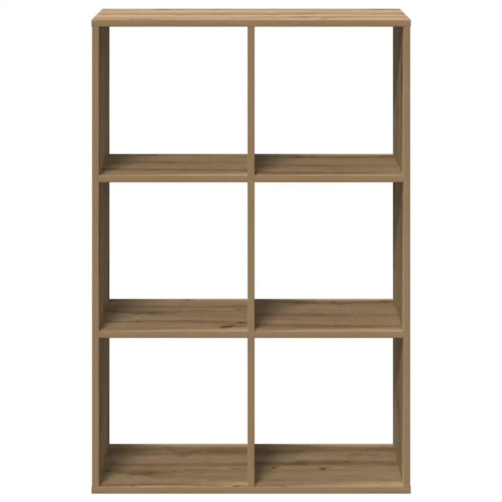 Libreria Divisorio Rovere 69,5x29x103,5 cm in Truciolato