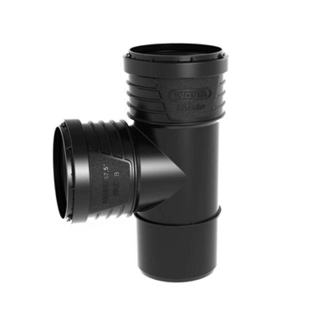 BRAGA 87  ° AD INNESTO IN PP CON GUARNIZIONE SERIE SITECH+ INSONORIZZATA -  EE ¸110  - WAV