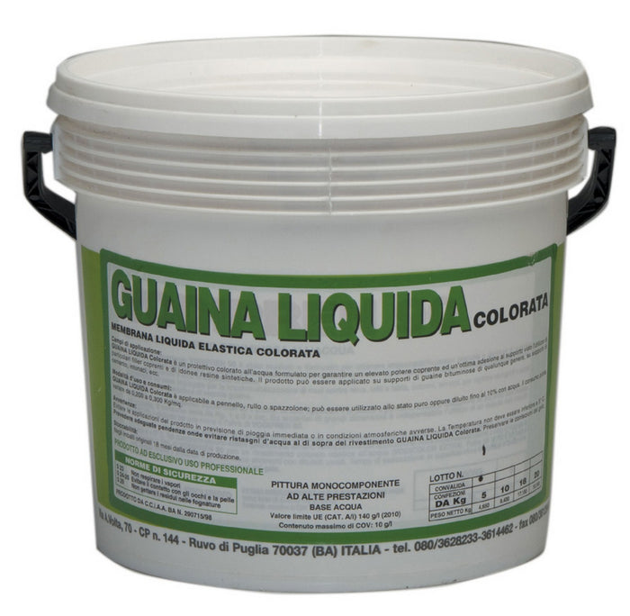 guaina liquida resinosa rossa kg. 5 cod:ferx.47863