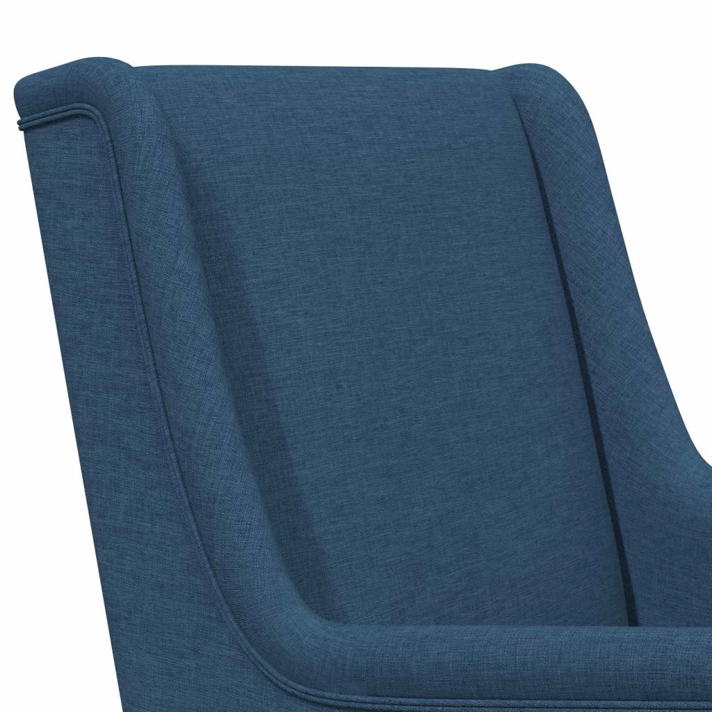 Sedia a dondolo Blu 62 x 80 x 85 cm Tessuto 42029969
