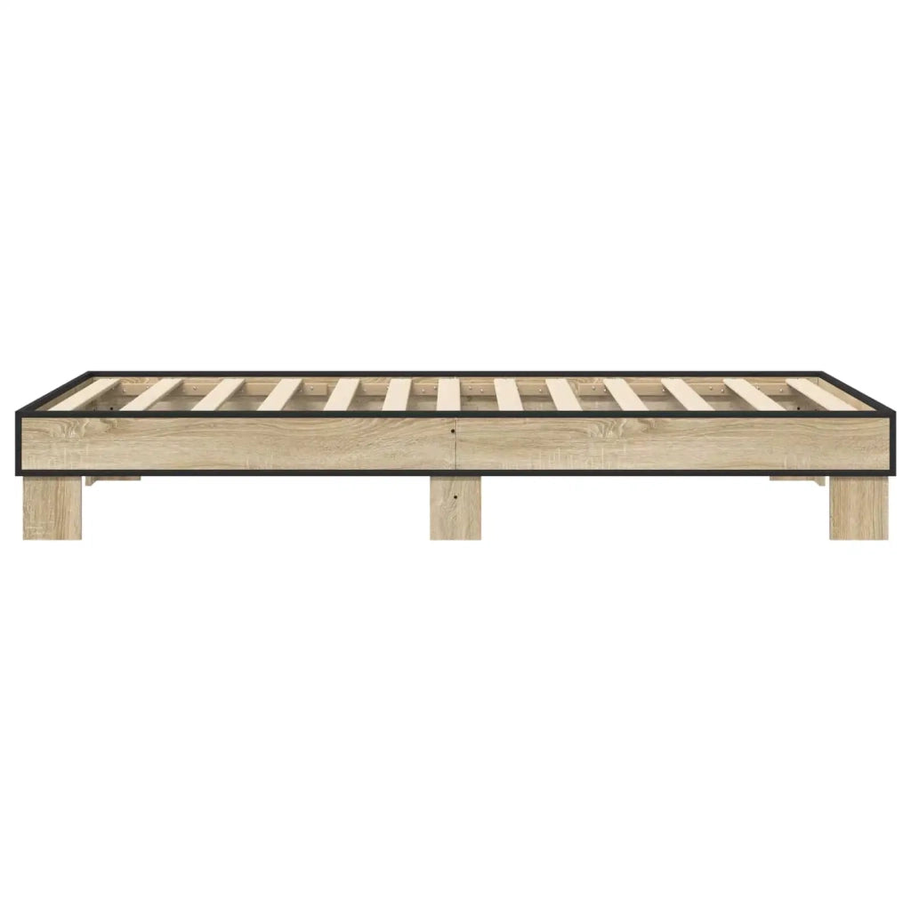 Struttura del letto Rovere Sonoma 80 x 200 cm 8009126