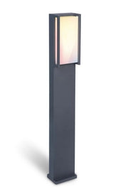 Paletto LED da giardino QUBO antracite Lutec 16W IP54