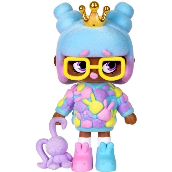 Confezione di bambole - XOX KWEENIE - Serie Quirky - 13 cm - 3 bambole incluse - Finiture uniche