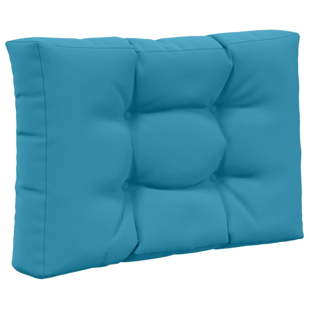 Cuscino per divano da esterno 3 pcs Blu Reale Poliestere 900771