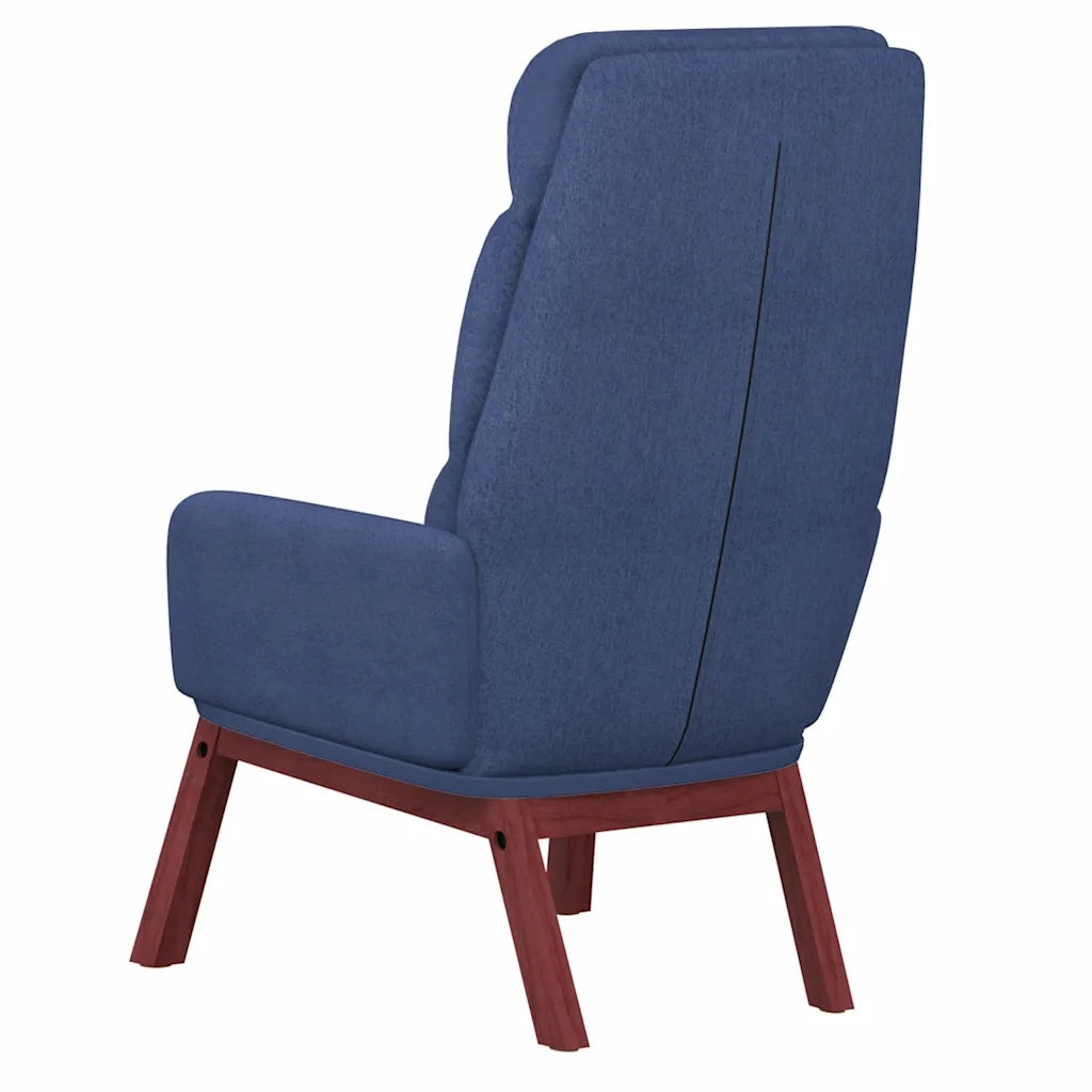 Sedia Relax Blu in Tessuto 341163