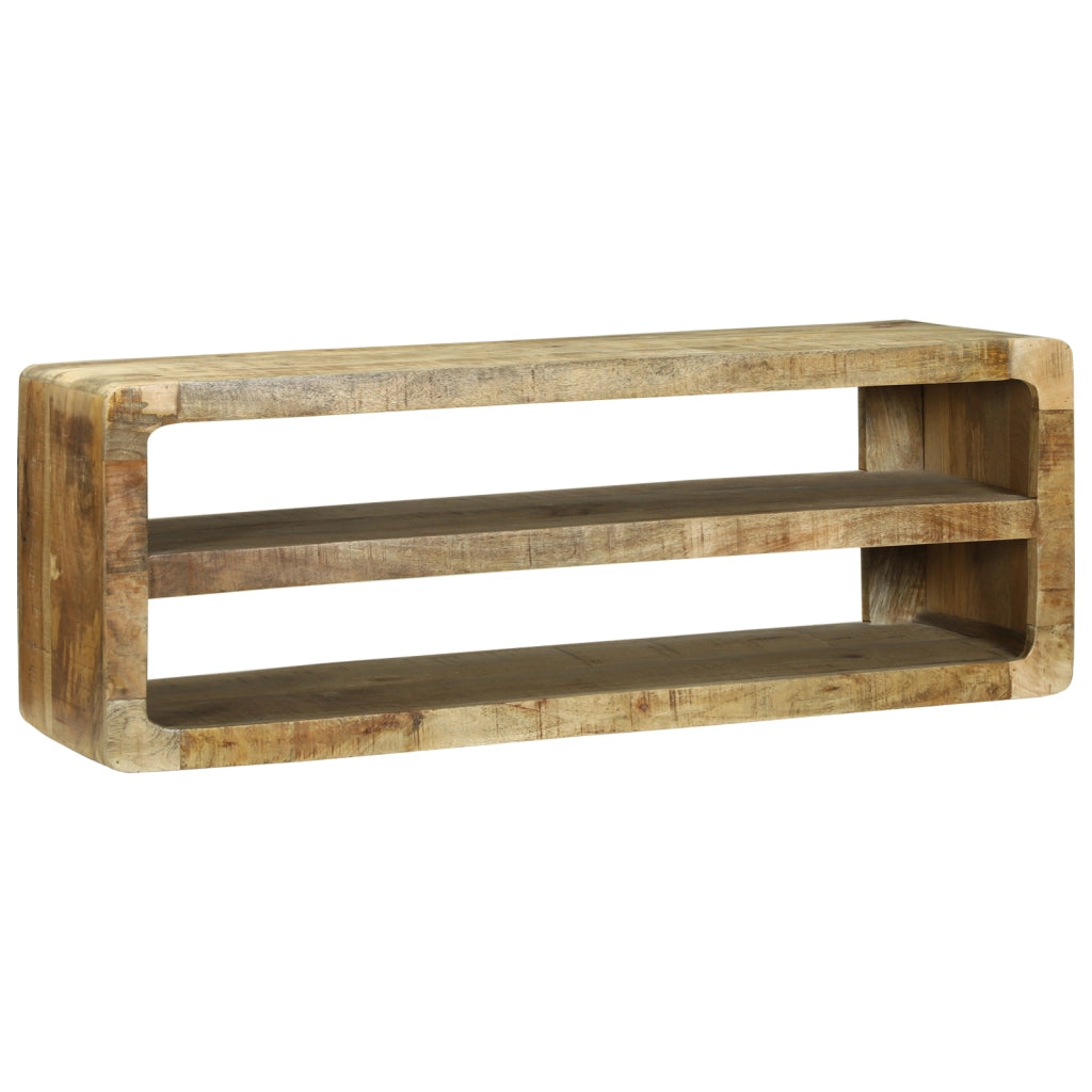 Mobile TV 100x32x36 cm Legno Massello Mango