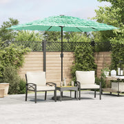 Ombrellone Giardino con Palo in Acciaio Verde 300x200x250 cm 4005095