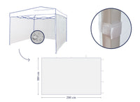 PARETI LATERALI PER GAZEBO 3X3 3 Pareti Laterali