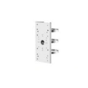 Adattatore da palo hikvision in alluminio bianco - ds-1275zj-sus