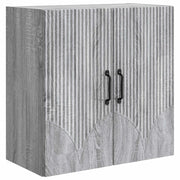 Mobiletto a muro Sonoma grigio 59 x 31 x 60 cm