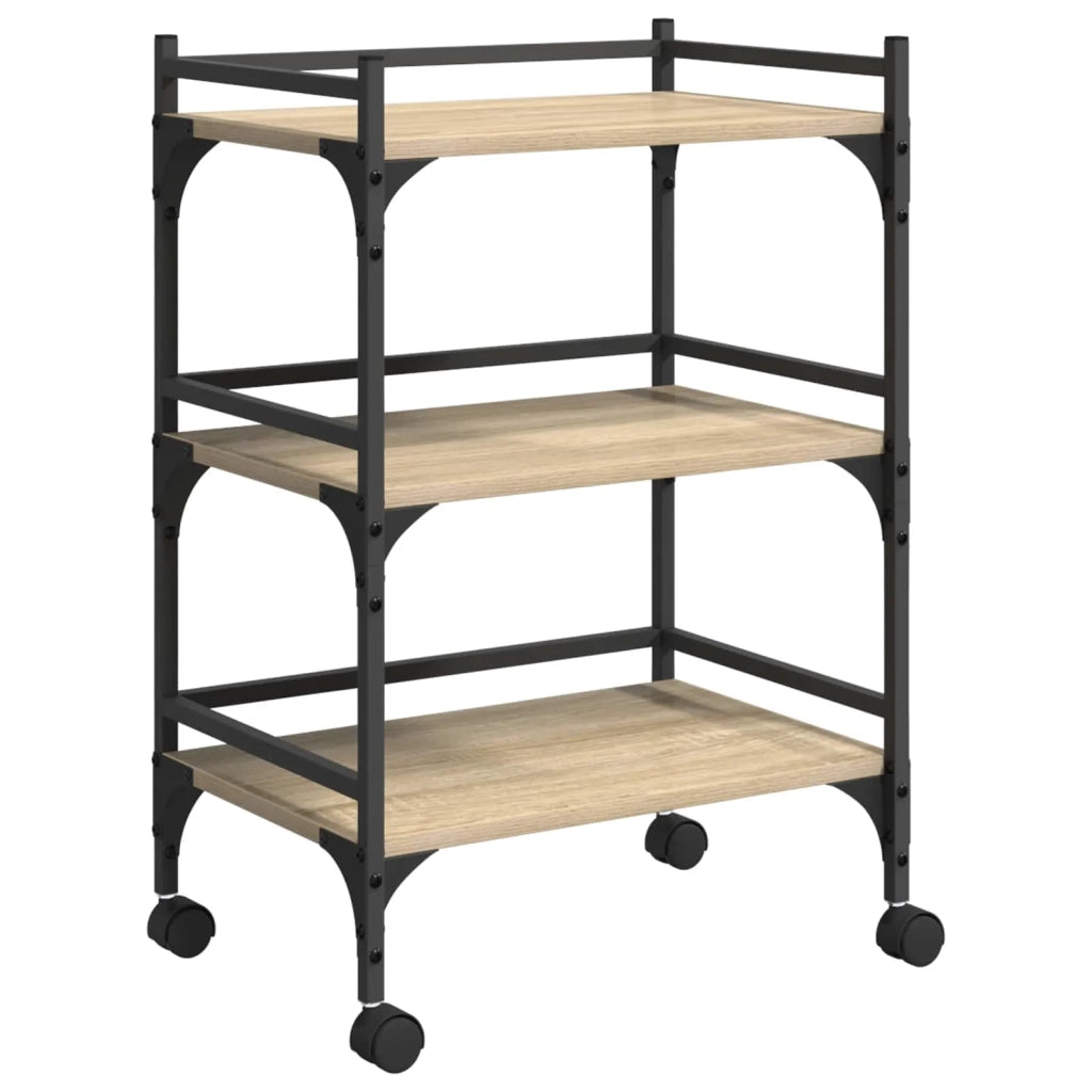 Carrello da Cucina Rovere Sonoma 50 x 35 x 75,5 cm CFW5964639