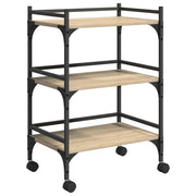Carrello da Cucina Rovere Sonoma 50 x 35 x 75,5 cm CFW5964639