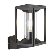 Maytoni applique moderna Cell 1 luce E27 IP65 grafite alluminio diffusore termoplastica