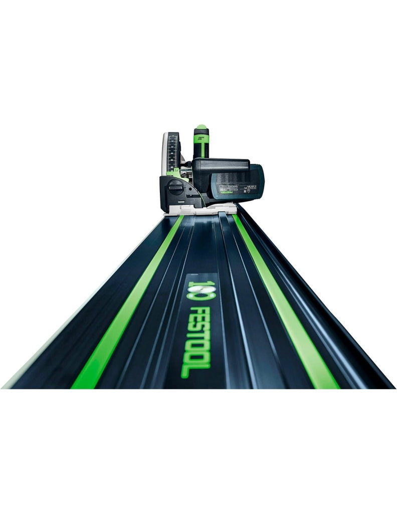 Sega da incisione FESTOOL TSC 55 KEBI-Plus/XL-FS 100Y (2 x 5,0 Ah + TCL6 + Binario guida + SYS3 M 437)