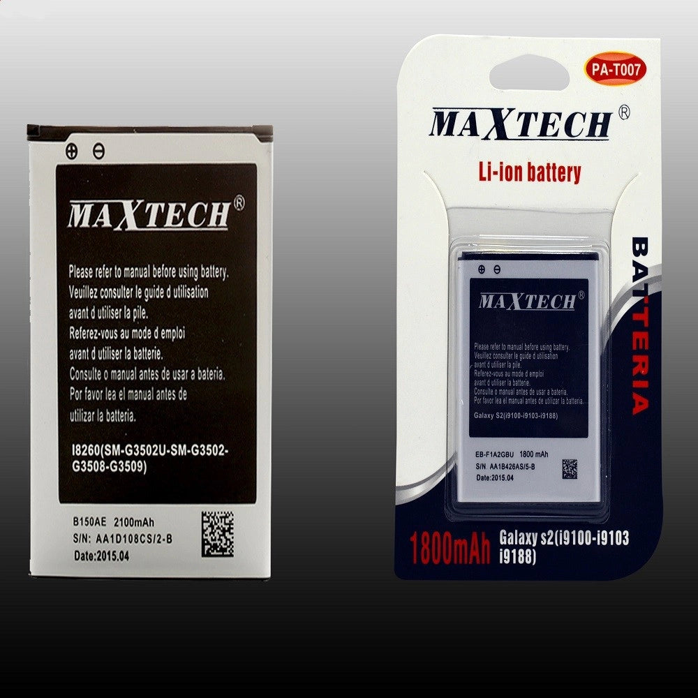 Trade Shop - Batteria Interna Per Smartphone Samsung Galaxy S2 Di Ricambio Maxtech Pa-t007 -