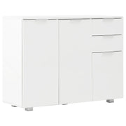 Credenza | Madia | Buffet da pranzo | Armadio da pranzo Bianco Lucido 107x35x80,5 cm