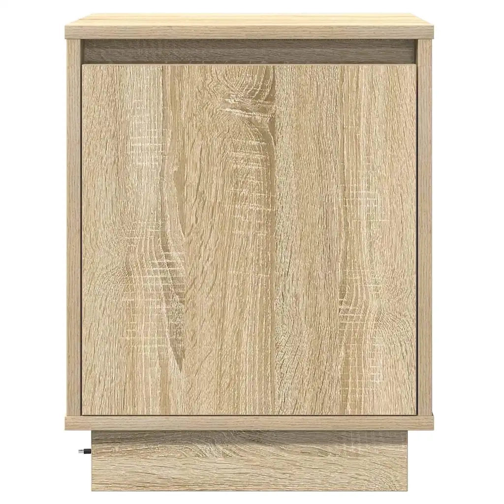 Comodino | Armadio da Notte | Mobiletto da notte Rovere Sonoma 39 x 34,5 x 50 cm