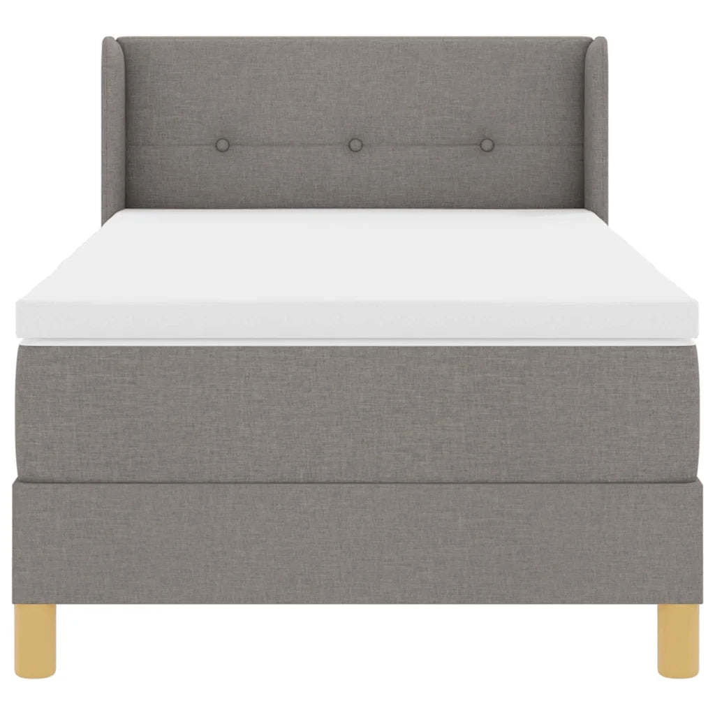 Letto a molle con materasso Talpa 190 x 90 cm Tessuto 3341269