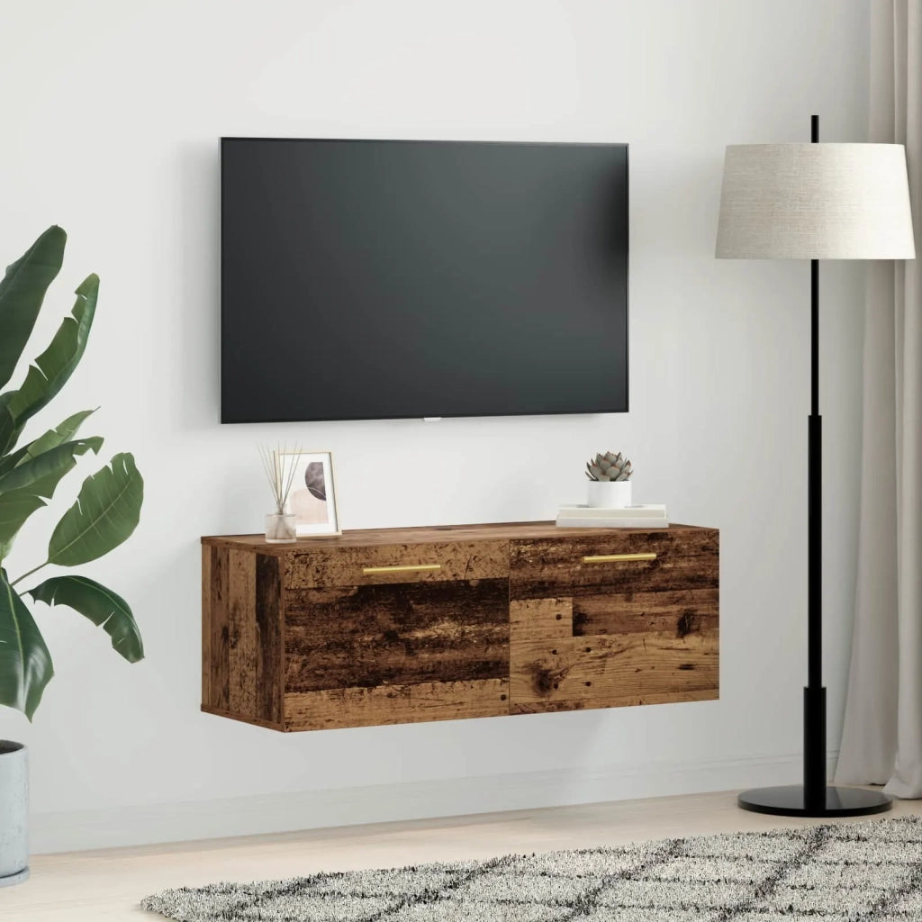 Armadietto a muro Legno vecchio 100 x 36.5 x 35 cm
