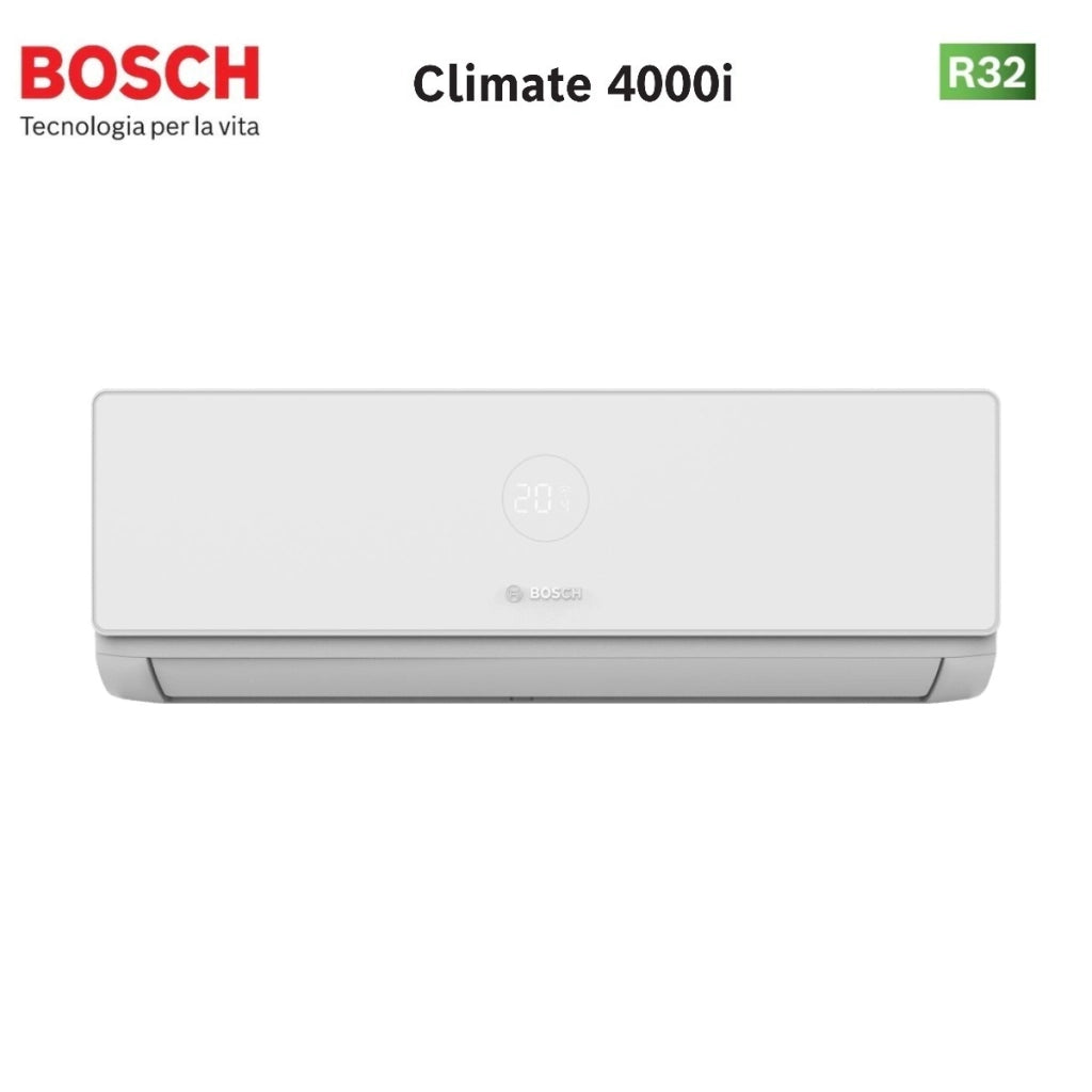 Condizionatore Trial Split Bosch CLIMATE 4000i 9+12+12 con 5000M 79/3 E R-32 Wi-Fi Optional