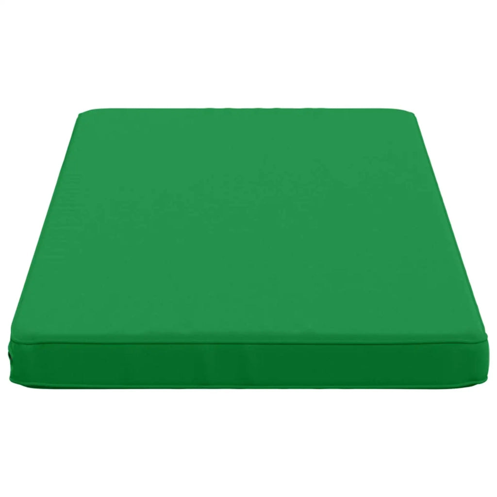 Cuscini per Panchina a 2 Pezzi VUGHT 2 pz 100% Poliestere Verde 951905