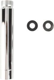 Piastre di alluminio inox per doccia raccorciabile 4 pollici con estensore di doccia a mano verchroomato - accessori per la camera da bagno