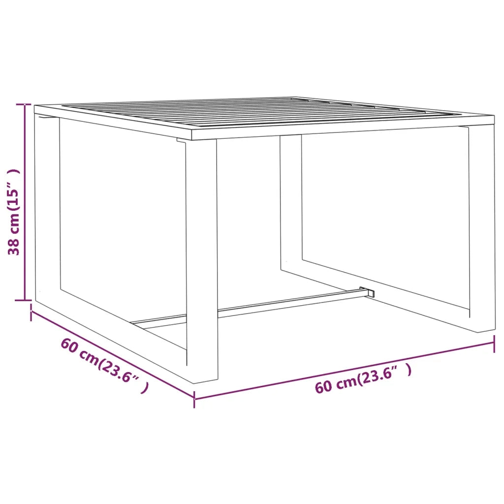 Set Divani da Giardino 6 pz con Cuscini in Alluminio Antracite 3107804