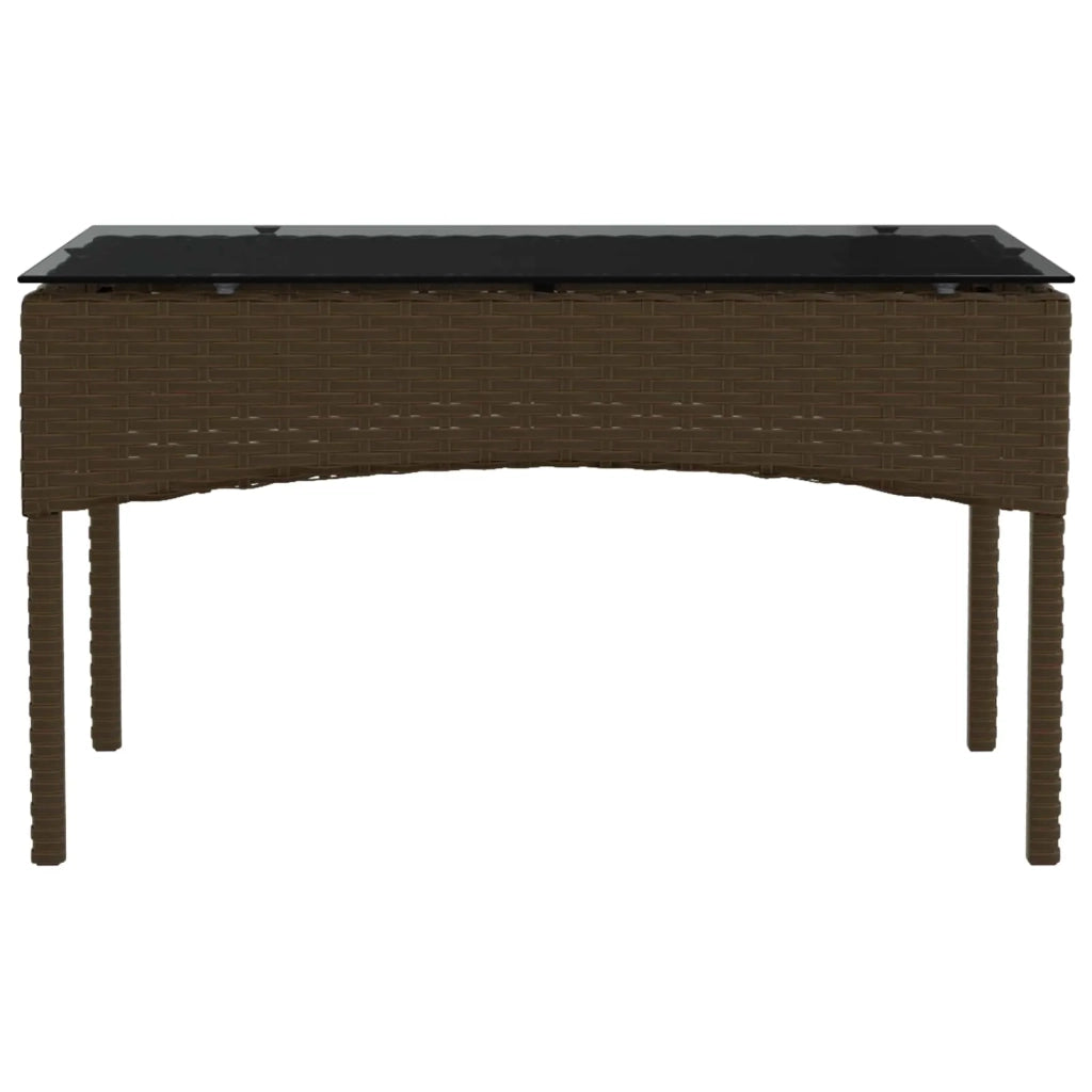 Set Divano da Giardino con cuscino 2 pcs polyrattan