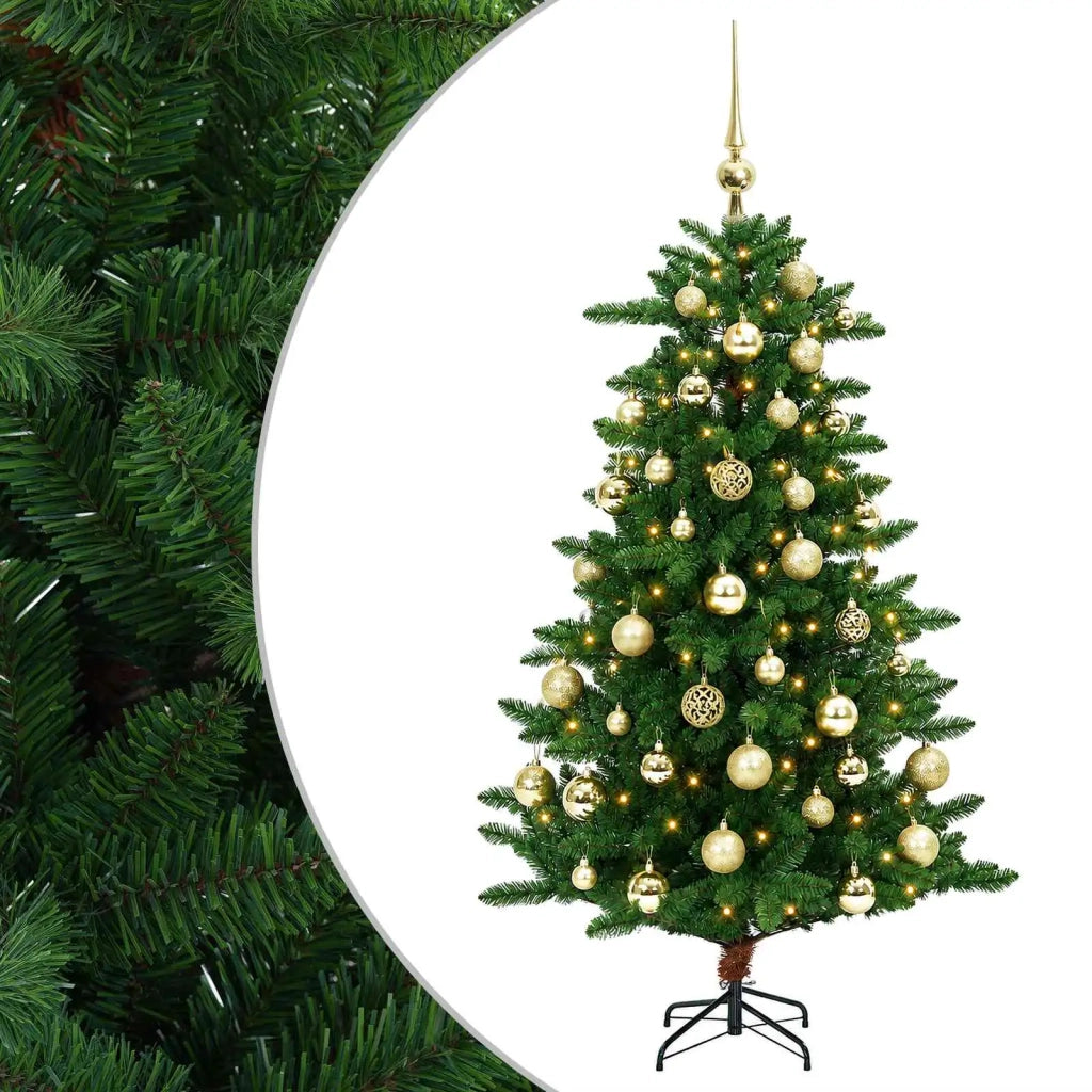 Artificial Christmas Tree with Bauble 150 cm 150 LED 3461386