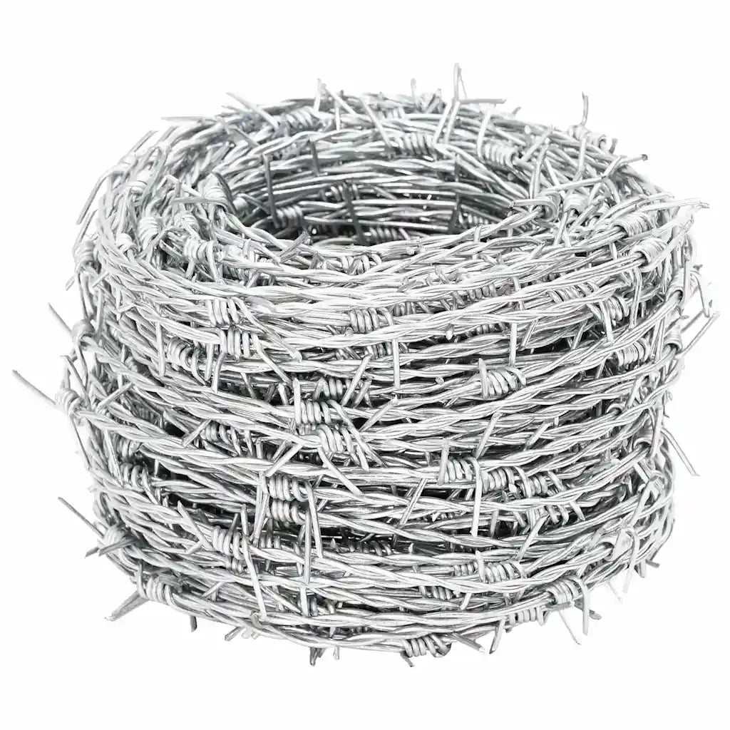 Filo spinato galvanizzato per recinzioni metalliche, recinti 140115