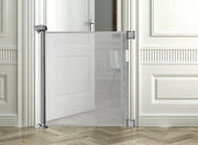 Uittrekbaar schermo 13-140 cm, schermo a rotelle, altezza 85 cm, schermo a chiusura
