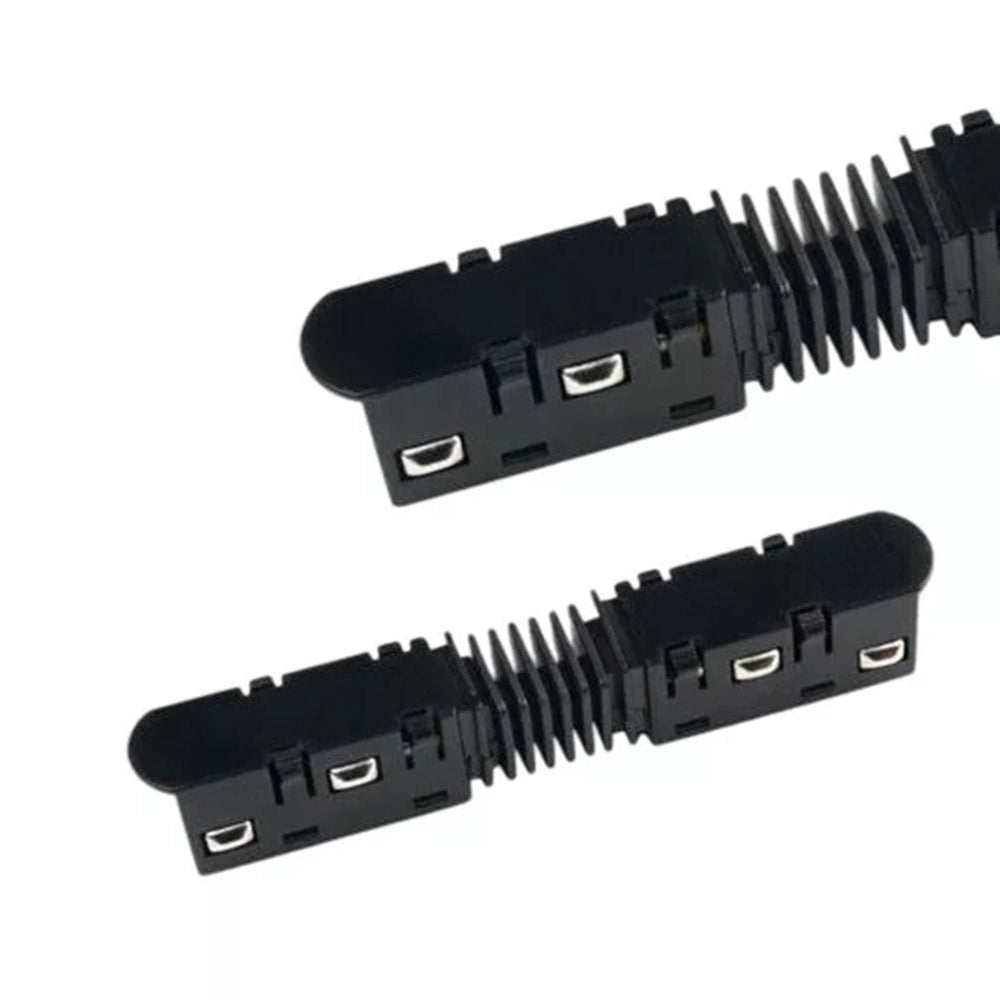 Trade Shop - 20pz Connettore Alimentazione Di Ricarica Dritto Montabile Su Guida Magnetica Dc 48v Mg-d -