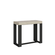 Consolle Allungabile 90-196x40x77 cm Futura Small Premium Cashmere Telaio Antracite
