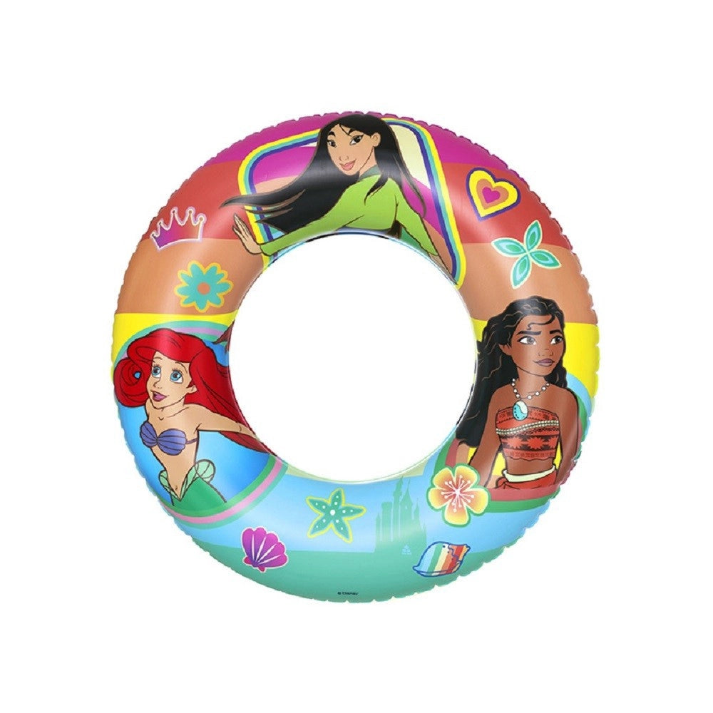 Trade Shop - Salvagente Ciambella Gonfiabile Principesse 56cm Per Bambini 3-6 Anni Mare 91043 -