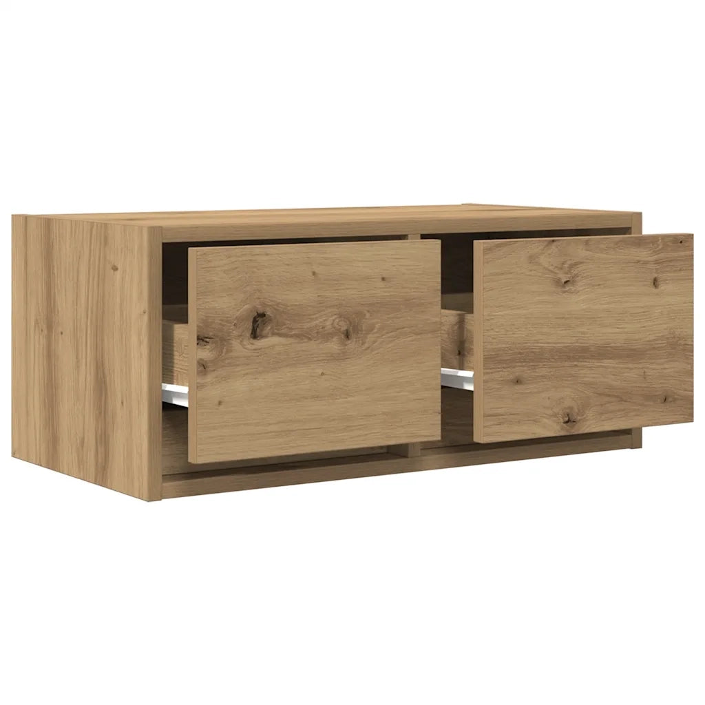 Mobili Porta TV 2 pz | Armadietto TV | Mobile Porta TV Rovere Artigianale 60x31x25,5cm Truciolato