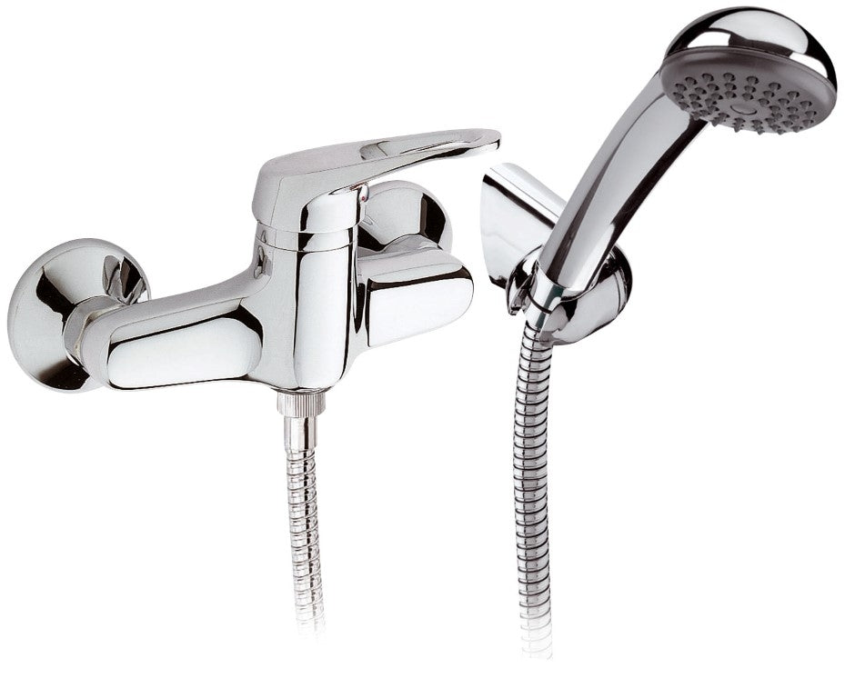 Rubinetto esterno per docciacon doccia duplex - serie remix