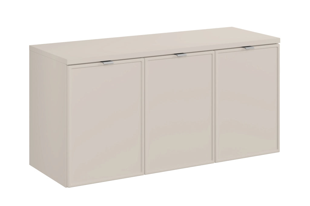 Set mobili bagno 120 cm con piano Bella Cashmere 120 cm