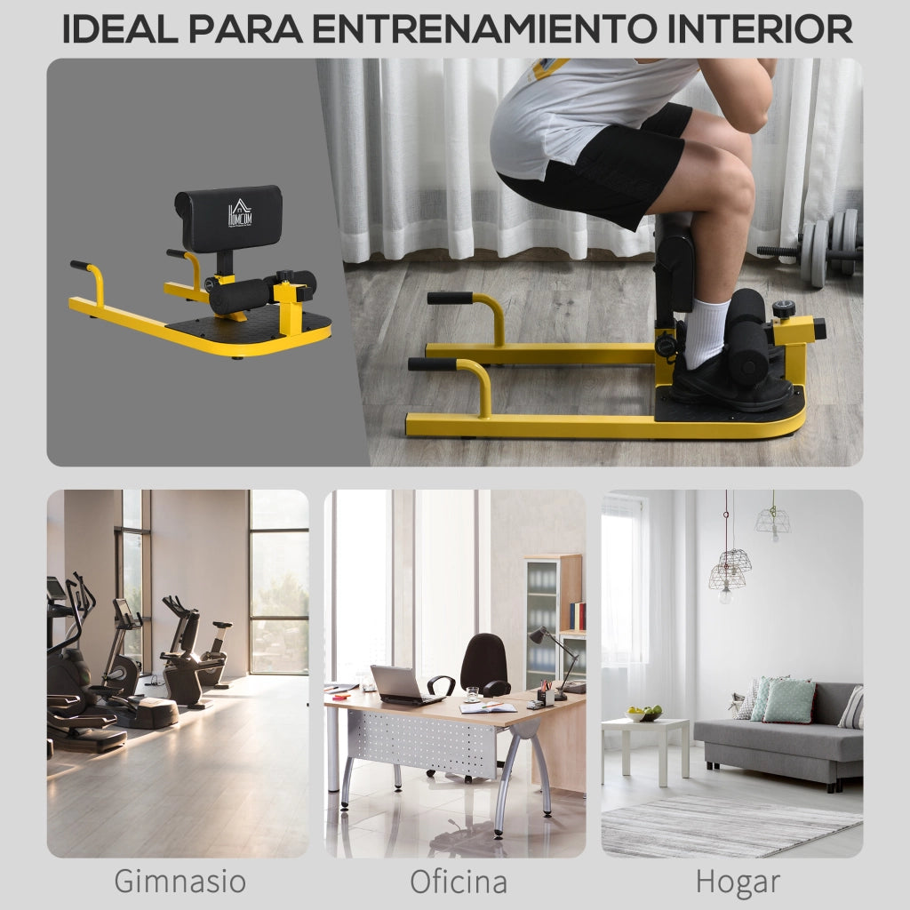 Sedia da Palestra Multifunzionale 3 in 1 ¨C zephmum ¨C Giallo
