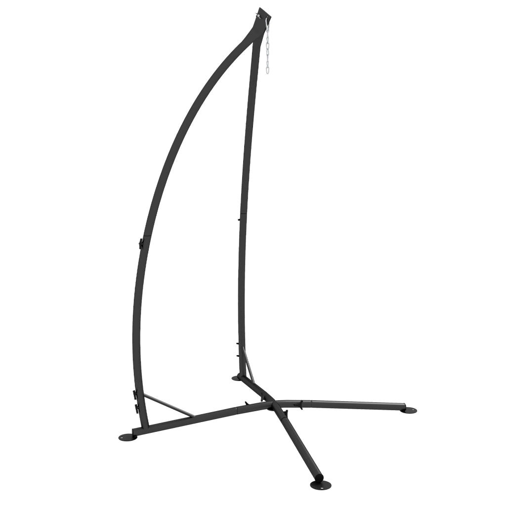 Pied Fauteuil Suspendu ¨C zephmum ¨C 215 cm, metallo nero