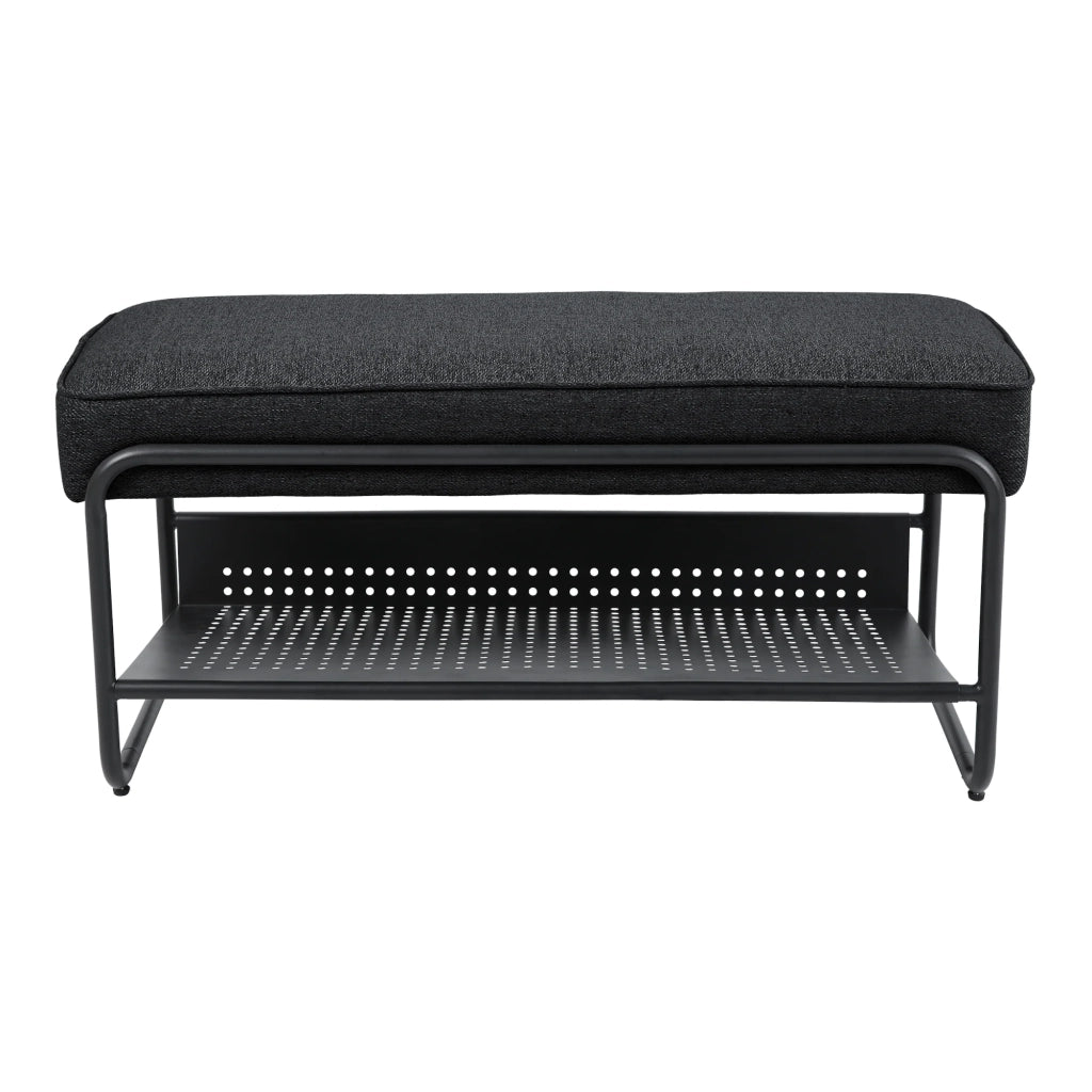 Panca portascarpe 90 x 37 x 42 cm nera 03_0008978