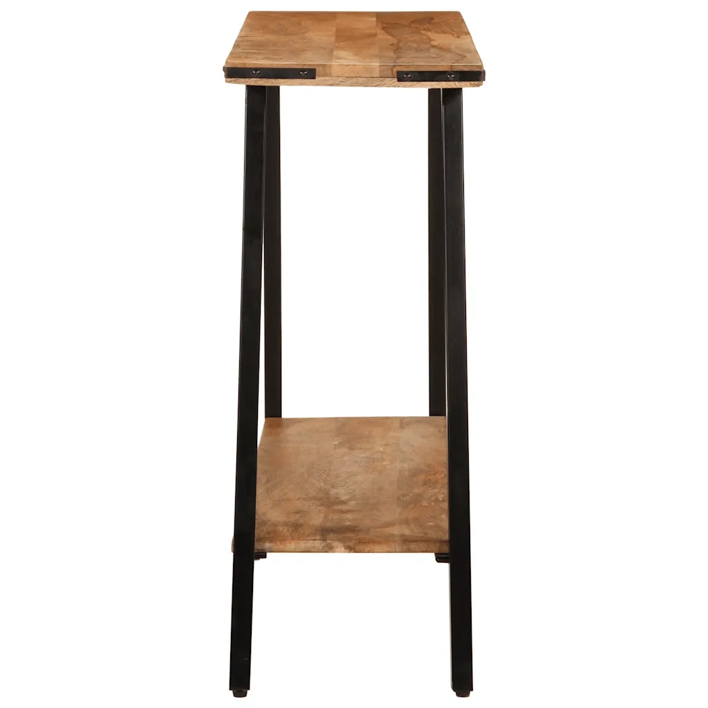 Tavolo Consolle 110x30x75 cm in Legno Massello di Mango