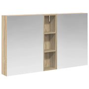 Set di Armadi da Bagno | Armadio da bagno con lo scaffale 3 pz 120 x 14,5 x 70 cm