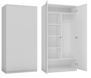 Armadio MALWA SD-90 bianco guardaroba
