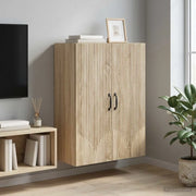 Mobiletto a muro Rovere Sonoma 66 x 34,5 x 90 cm 898907