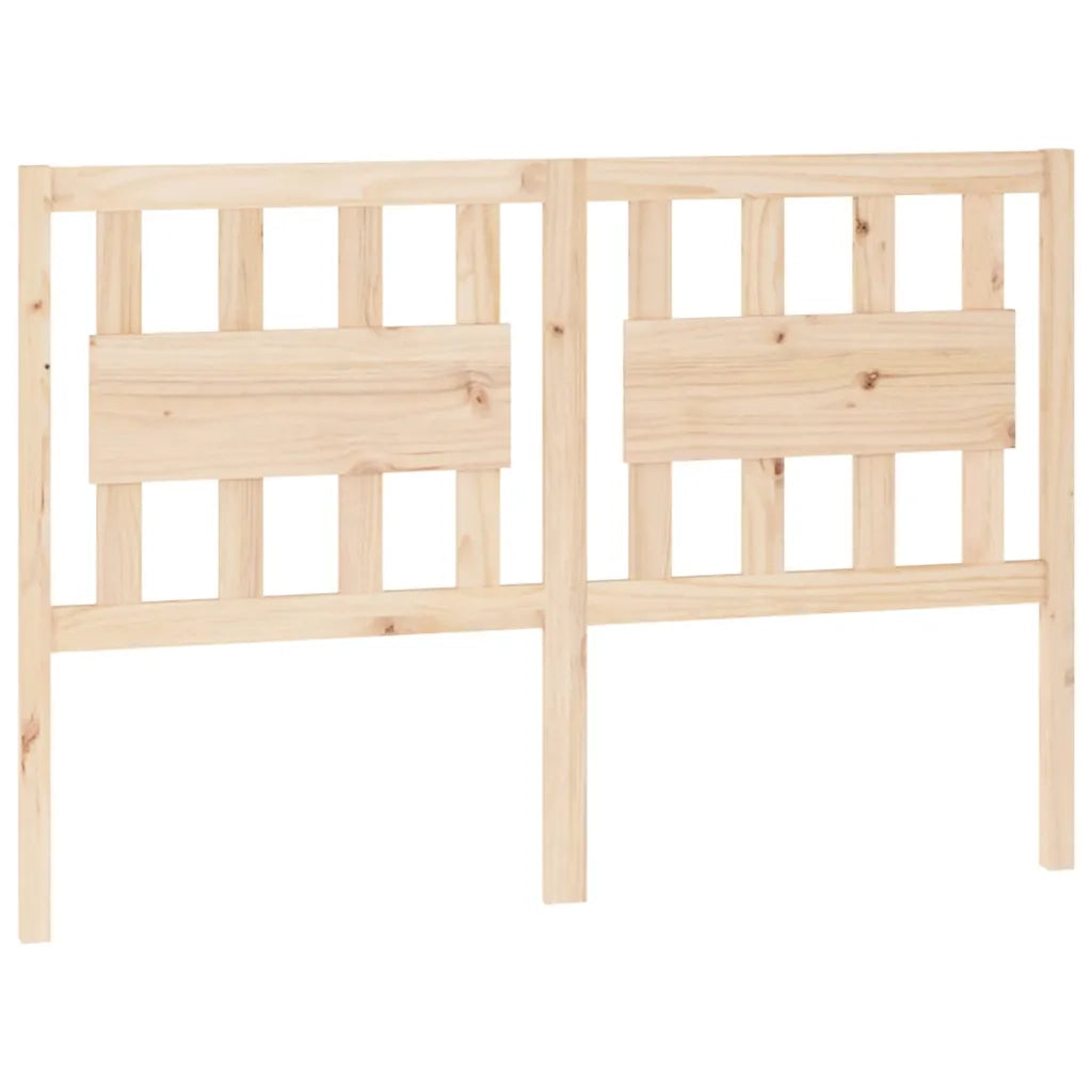Testiera per Letto-Testata-Testiera Decorativa 140,5x4x100 cm Legno Massello di Pino 186902