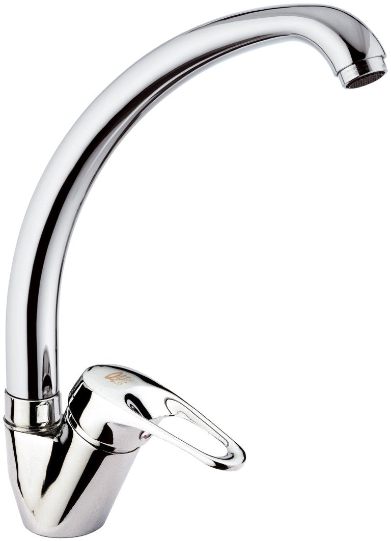 Rubinetto lavello con bocca alta girevole, tipo lusso - serie remix