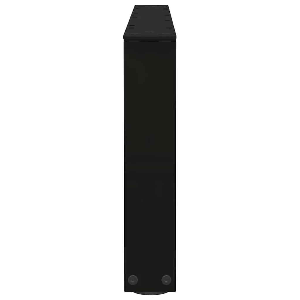Set di 2 gambe per tavolino da caffè a forma di V per un tavolo moderno da 70 x 31 cm con guide regolabili in acciaio nero 02_0056904